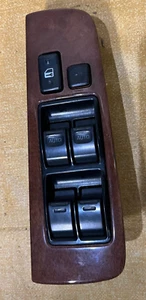 1999-2001 Lexus ES300 Driver Door Master Window Switch 192490 Woodgrain LH B26 - Picture 1 of 8