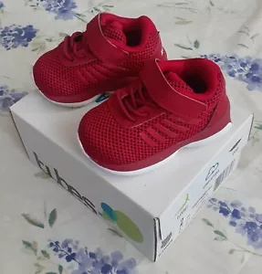 K-Swiss Tubes INFINITY VLC Toddler Chili Pepper / White Straps Sneakers Size 2M - Picture 1 of 11