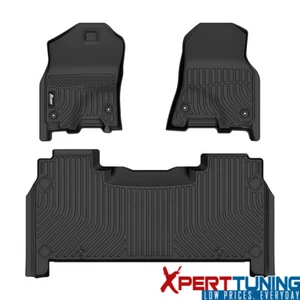 Fits 19-24 Ram 1500 Crew Cab All Weather 3D Molded TPE Floor Mats Carpets Liner - Picture 1 of 9