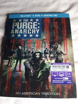 THE PURGE. ANARCHY. 2014.Bluray + DVD. Brand New,Sealed.Reg A - Image 1 of 2