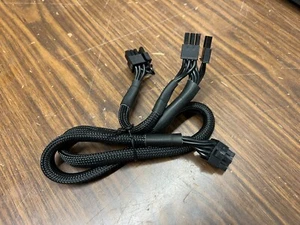 Genuine OEM Corsair PCIE 8 PIN Power Supply Cable GPU FOR HX RM Type 4 - Picture 1 of 4