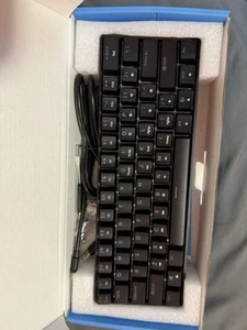 60% Keyboard With Speed Silver Switches, And White Standard Keycaps. - Picture 1 of 2