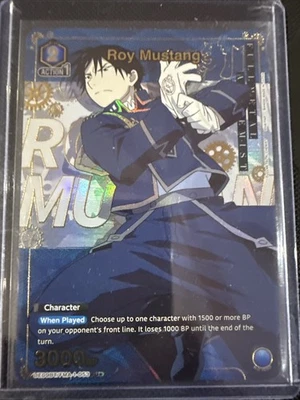 Union Arena Roy Mustang [Parallel Uncommon U] Fullmetal Alchemist UE09BT 053 NM* - Image 1 of 4