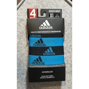 New Adidas Boxer Briefs Youth XL 18-20 - Picture 1 of 3