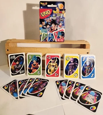 UNO Dragon Ball Z Super Card Game Japanese Anime VERY GOOD condition Blue Box - Image 1 of 4