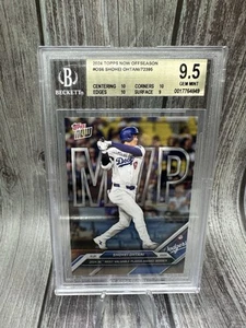 2024 Topps Now Offseason #OS6 Shohei Ohtani NL MVP Dodgers BGS 9.5 Gem Mint - Picture 1 of 10