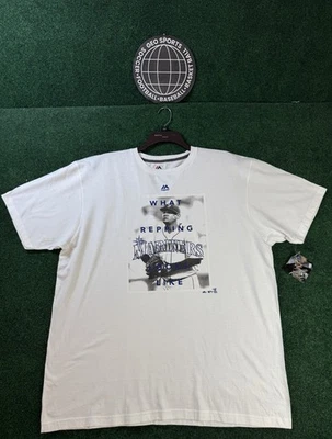 Camiseta Majestic Felix Hernandez Seattle Mariners Hombre’s Talla 2XL Foto 1 de 4