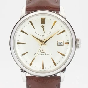 Orologio uomo automatico Orient Star EL05-D0-B quadrante avorio 39 mm analogico dal Giappone - Foto 1 di 18