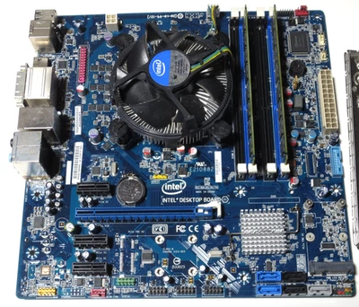 Intel DH77EB MB & Proc I7-3700 3.4GHZ 8GB Avant DDR3 Memory  - Image 1 of 4