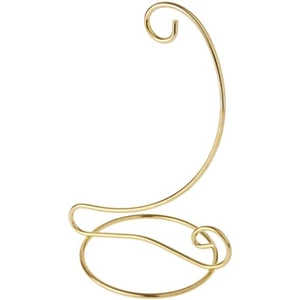 Bard's Gold-toned Ornament Stand, 8" H x 4" W x 5.25" D - Picture 1 of 2