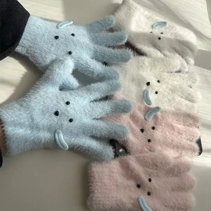 Durchschnittliche Größe Mädchen Strickhandschuhe Fahrhandschuhe Reisen - Picture 1 of 9