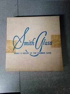 25th Anniversary Smith Glass Round 8" Torte Plate  - Picture 1 of 2