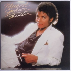 Michael Jackson ~ THRILLER ~ 1982 Rare PROMO Vinyl LP Record Album ~ EX/NM - Picture 1 of 8