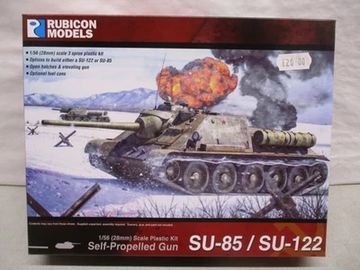 Rubicon Models SU-85/SU-122 Self Propelled Gun 1/56 A - Image 1 of 2