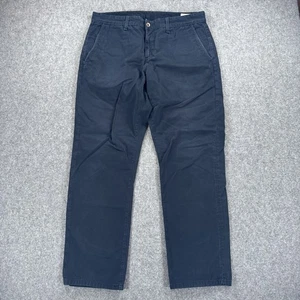 Rag & Bone Standard Issue Chino Pants Mens 36 Navy Blue Made in the USA - Afbeelding 1 van 11