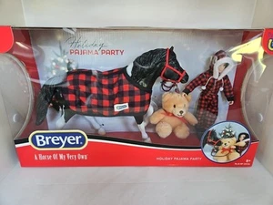 Breyer Holiday Pyjama Party #B-HP-10116 Pferd Puppe & Teddybär Neu Karton beschädigt - Bild 1 von 10
