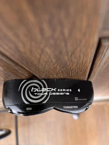 Odyssey Black Series Tungsten 4 Putter 350g Black Finish with Cover - Picture 1 of 5