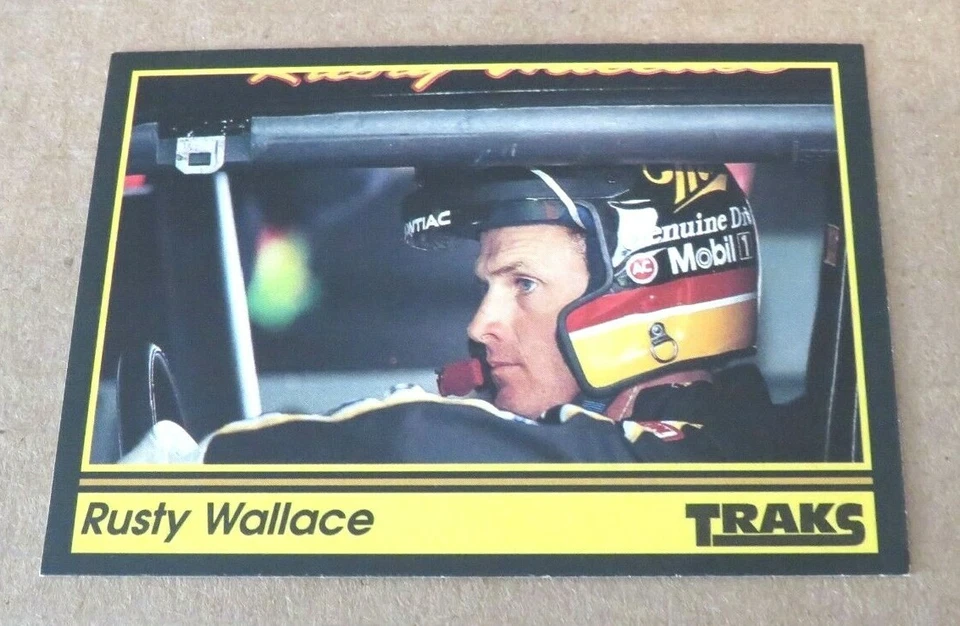 Rusty Wallace 1991 Traks Card Number 179 - Image 1 of 1