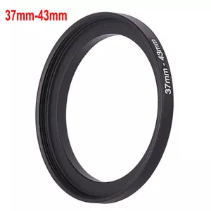 37mm-43mm 37-43mm 37 to 43 Step Up Filter Ring Adapter Camera Lens Filter Parts - Picture 1 of 4