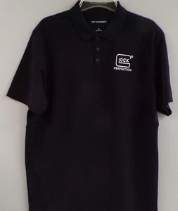 Glock Perfection Mens Embroidered Polo XS-6XL, LT-4XLT Gun Rights New - Picture 1 of 29