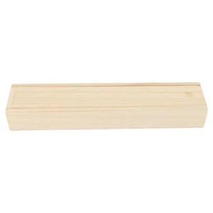 1 piece sliding lid wooden box wooden jewelry box wooden storage box - Picture 1 of 8