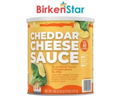 Salsa de queso cheddar Bay Valley (106 oz.) Gran precio Foto 1 de 4