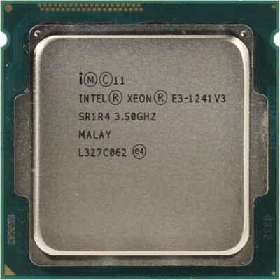 Intel Xeon E3-1241 V3 SR1R4 Quad-Core 3.5GHz/8M Socket LGA1150 Processor CPU - Image 1 of 2