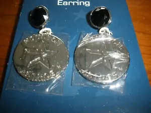 NEW MLB Officially Licensed Product Pierced Earrings HOUSTON ASTROS - Picture 1 of 3