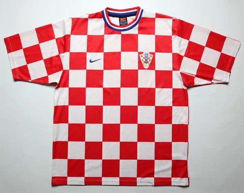 CROATIA HRVATSKA 2001/2002 HOME FOOTBALL SHIRT SOCCER JERSEY NIKE HNS MEN’S XL Cover