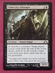 Magic The Gathering GATECRASH UNDERCITY INFORMER black card MTG - Picture 1 of 2