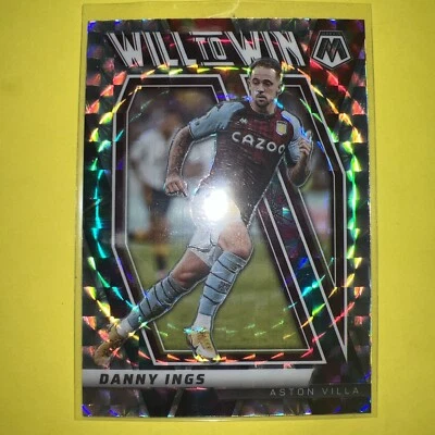 2021-22 Panini Mosaic Will to Win Danny Ings Silver Prizm #13 - Image 1 of 2