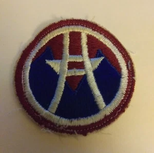 MP016-WW2 US 2nd Logistical Command Patch, Made in Theatre - Imagen 1 de 2