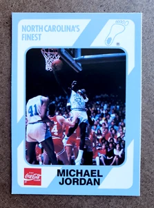 Vintage 1989 Collegiate Collection MICHAEL JORDAN North Carolina's Finest 14 HOF - Picture 1 of 8