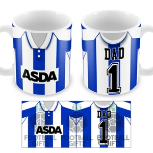 Sheff Wednesday No.1 Dad Retro Home 1991 Shirt Fathers Day Mug Great Gift - Picture 1 of 1