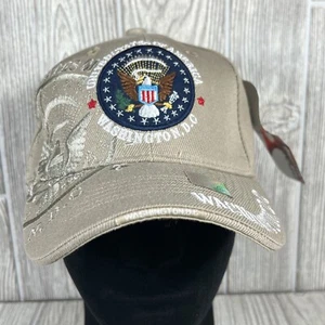 Cappello strapback presidenziale Stati Uniti d'America Washington DC taglia unica - Foto 1 di 7