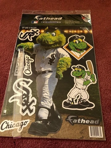 CHICAGO WHITE SOX MASCOT FATHEAD 9" WIDE X 17" TALL, NEW Cover