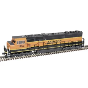 Atlas 40005203 N Scale BNSF SD-60M Silver Diesel #1428 - Picture 1 of 1