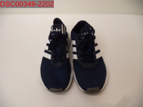 Nuove senza etichette Scarpe da corsa Adidas uomo blu navy e bianche taglia 7
