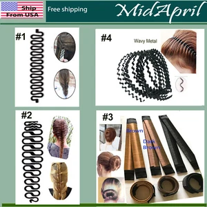 Women Hair DIY Tool French Braiding Tool Braided Hair Accessories US selle - Picture 1 of 10