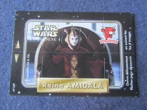 ANCIENNE CARTE STAR WARS LA VACHE QUI RIT REINE AMIDALA - Photo 1/2
