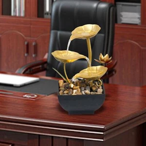 Tabletop Water Fountain Indoor Fountain for Living Room Home Office Decor - Picture 1 of 7