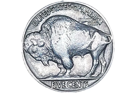 1934 Buffalo Nickel 5 Cents ~ High Grade/Full Horn ~ AU++ Cover