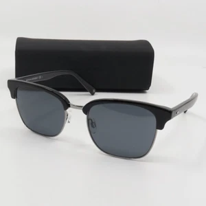 Gafas de sol Banana Republic nuevas BR4001/S 284 negras rutinas/gris cuadradas para hombre - Imagen 1 de 7