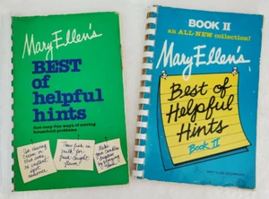 Mary Ellen's Best of Helpful Hints Book 1 and 2 Fix Life's Problems--maybe! - Foto 1 di 6