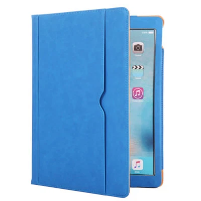 Nueva Funda Inteligente de Cuero Suave Soporte para Dormir/Wake para Apple iPad 9.7" 2018 6to Foto 1 de 4