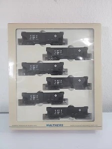 Walthers PS-3 Rib Side Twin Hoppers Erie  6-pack 932-944 - Picture 1 of 9