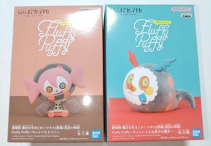 Juego de 2 figuras Puella Magi Madoka Magica Fluffy Puffy Bebe Charlotte nuevas - Imagen 1 de 2