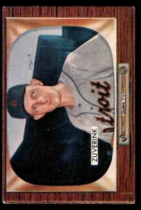 1955 Bowman #92 George Zuverink - VG-VGEX *TedsCardShack* - Picture 1 of 2