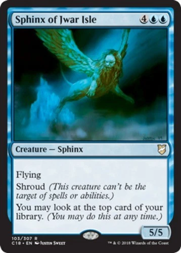 Sphinx of Jwar Isle - Commander 2018 #103/307 MTG Magic The Gathering - Image 1 of 1