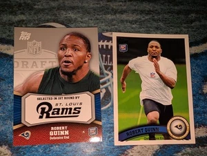 2011 Topps #271 Robert Quinn RC Rookie Rams & NFL DRAFT ROOKIE🔥🏈LOTTO🔥SPEDIZIONE GRATUITA - Foto 1 di 7